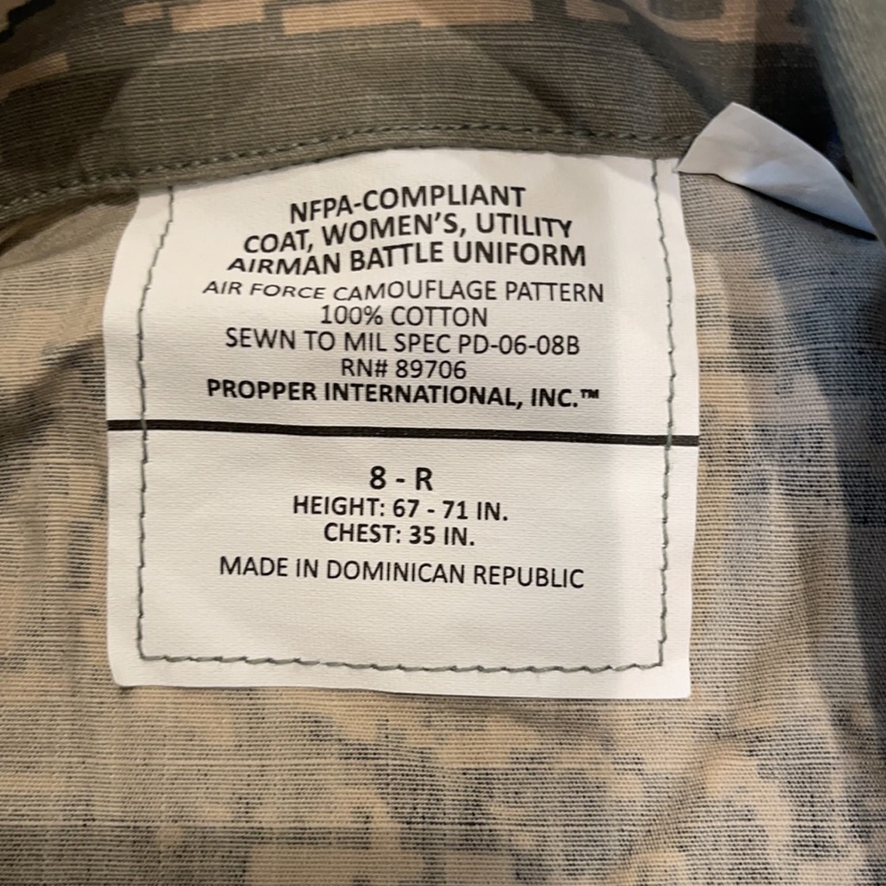 Air Force camouflage jacket Rolling Stones. - Picture 6 of 15